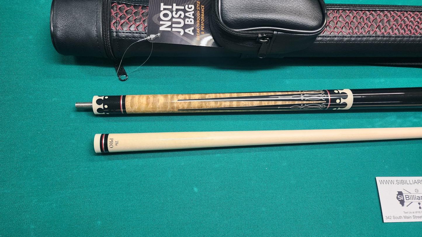 Meucci 21st Century 1 Pool Cue 19oz w/ 12.5mm Pro Shaft! Free Hard Case!
