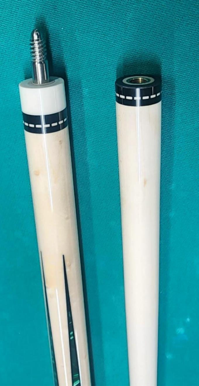 Pechauer JP14-S Pro Series Green Pool Cue, w/ 12.75mm Shaft! Free 1x1 Hard Case!