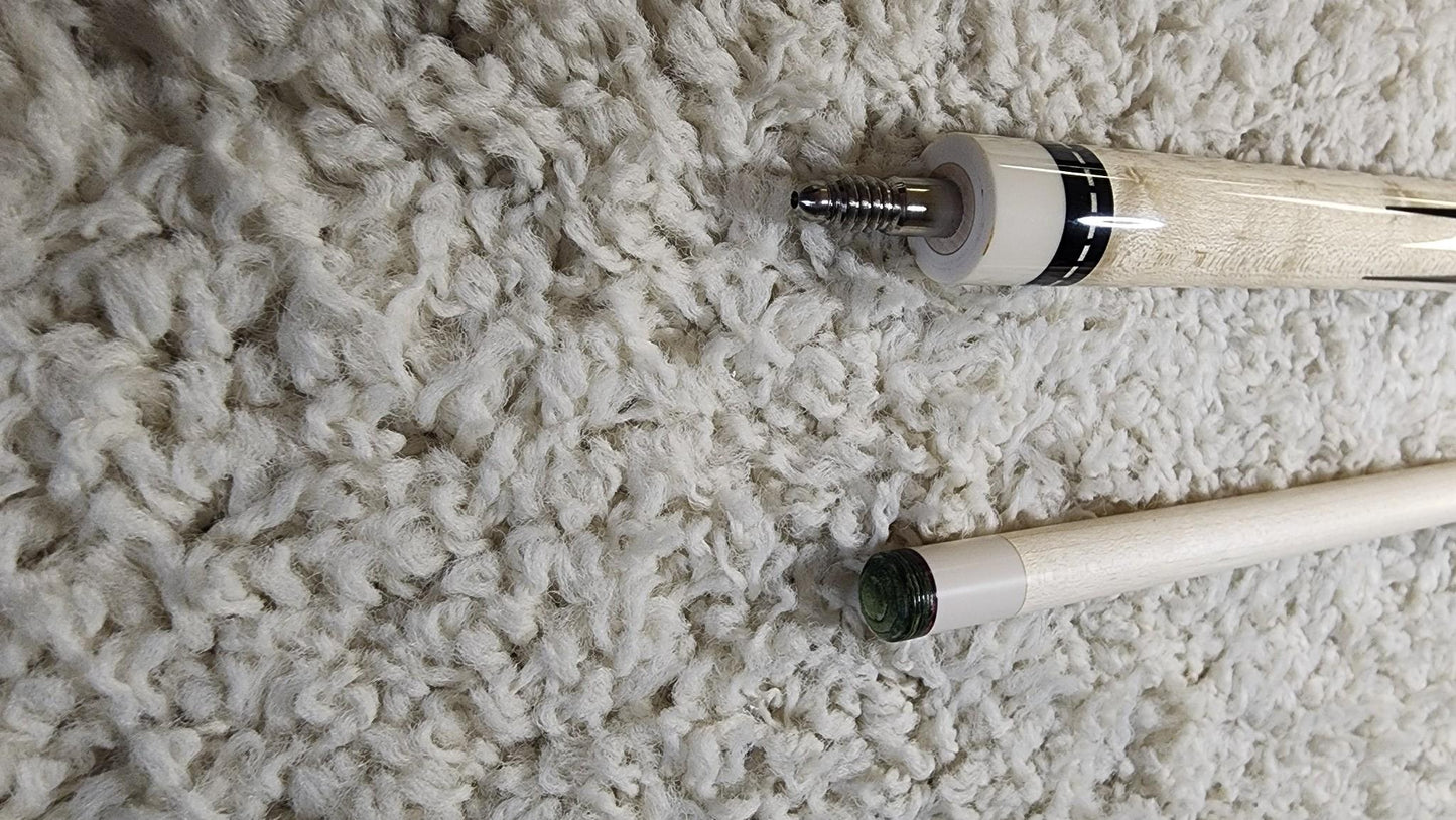 Pechauer JP14-S Pro Series Green Pool Cue, w/ 12.75mm Shaft! Free 1x1 Hard Case!