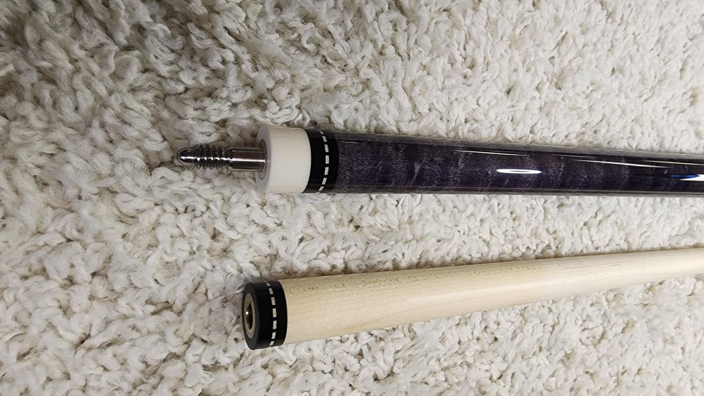 Pechauer JP12-S Pro Series Grey Pool Cue, w/ 12.75mm Shaft! Free 1x1 Hard Case!