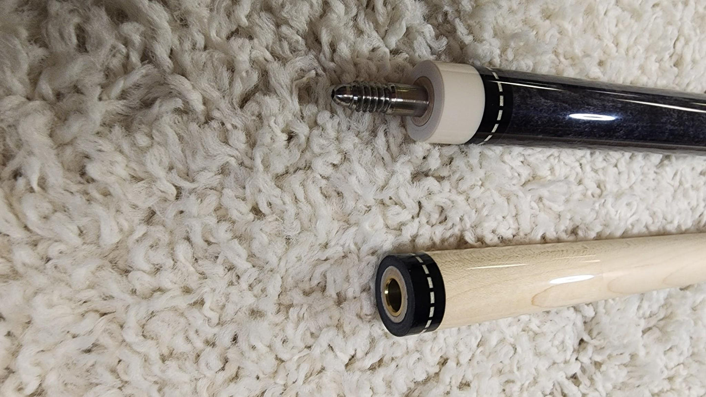Pechauer JP12-S Pro Series Grey Pool Cue, w/ 12.75mm Shaft! Free 1x1 Hard Case!