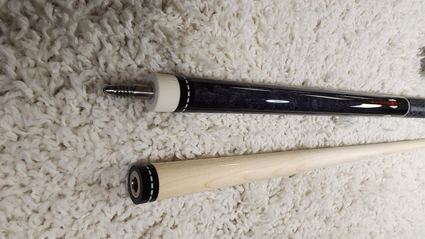 Pechauer JP12-S Pro Series Grey Pool Cue, w/ 12.75mm Shaft! Free 1x1 Hard Case!
