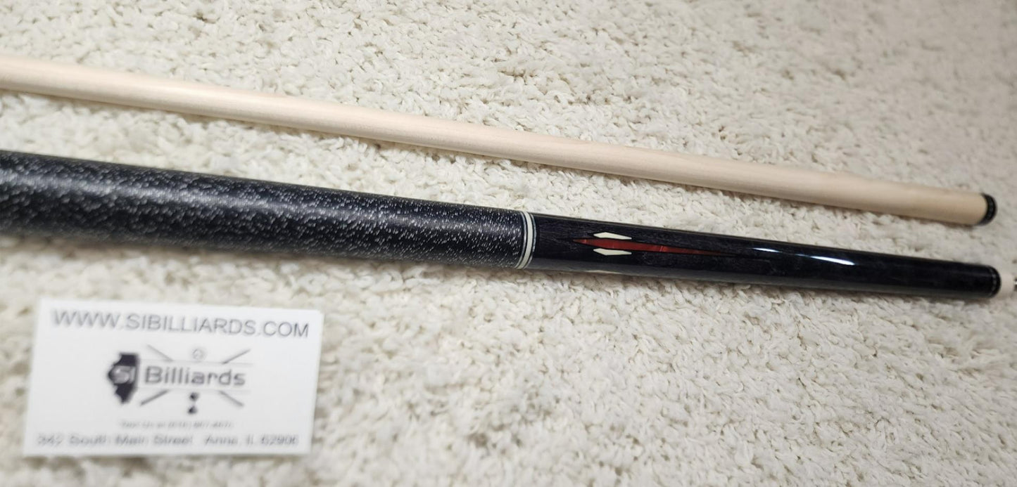 Pechauer JP12-S Pro Series Grey Pool Cue, w/ 12.75mm Shaft! Free 1x1 Hard Case!