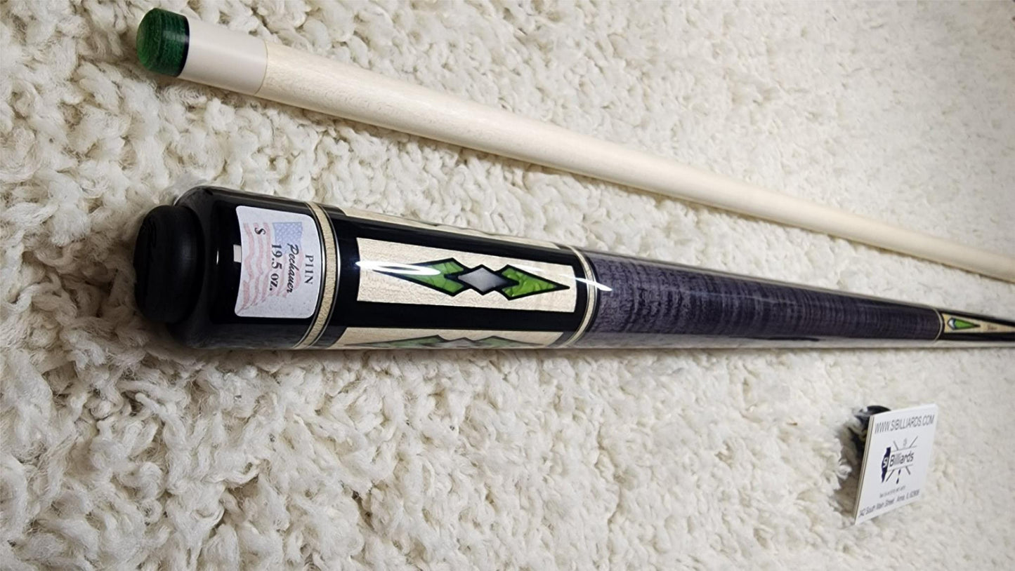 Pechauer P11-N Pro Series Grey Pool Cue, w/ 12.75mm Shaft! Free 1x1 Hard Case!