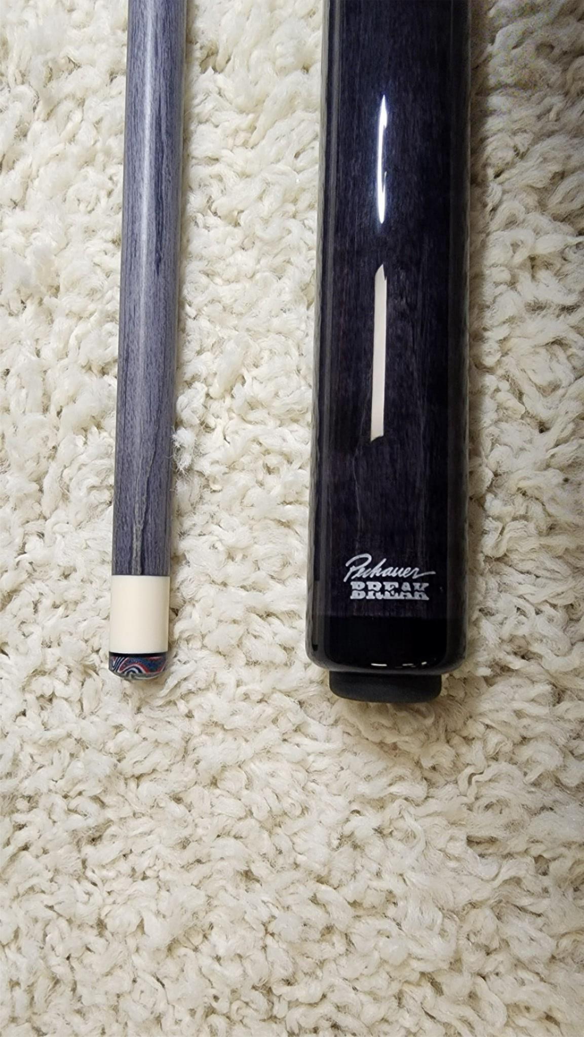 Pechauer Naked Break Pool Cue w/ 13mm Black Ice Break Shaft! Free 1x1 Hard Case!