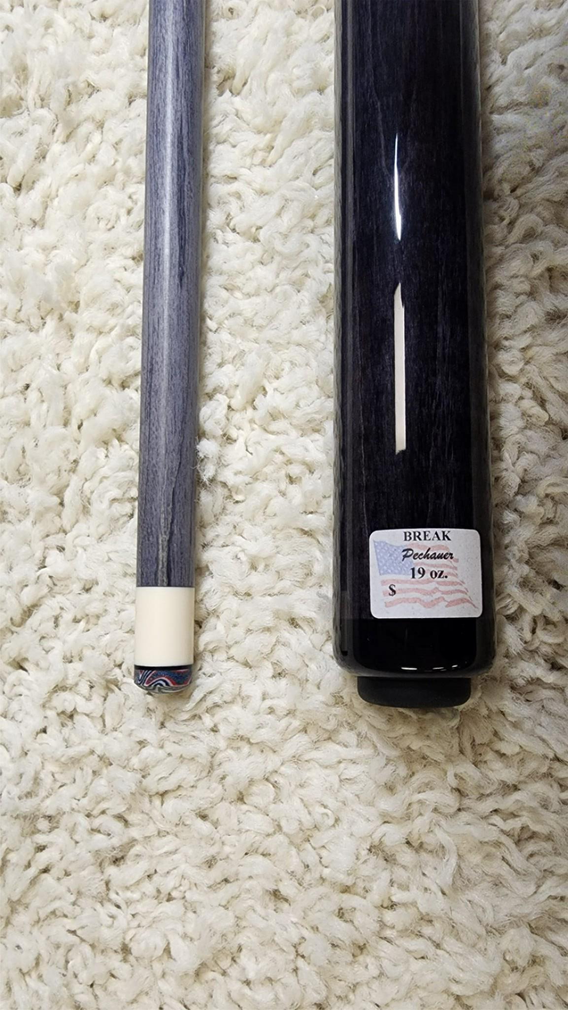 Pechauer Naked Break Pool Cue w/ 13mm Black Ice Break Shaft! Free 1x1 Hard Case!