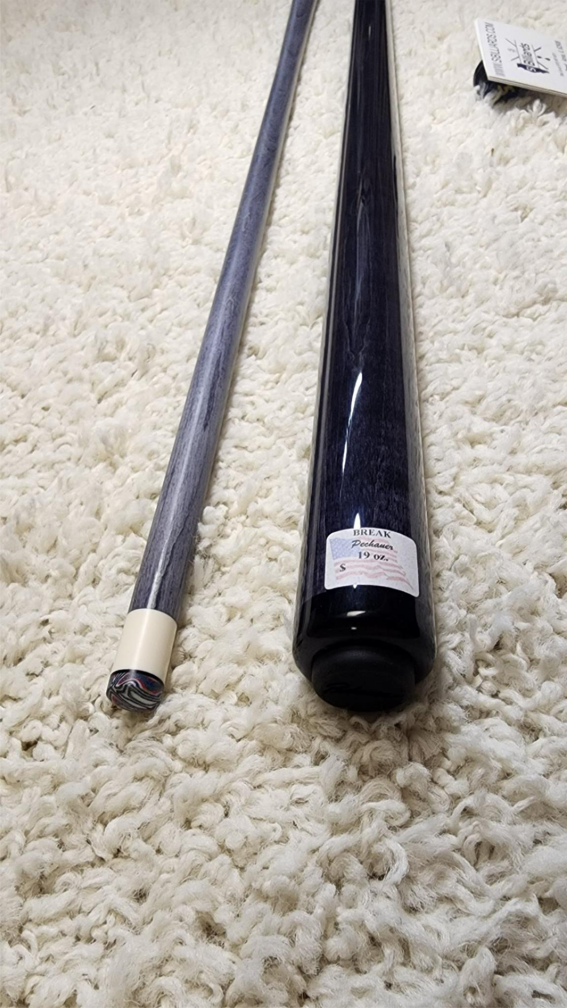 Pechauer Naked Break Pool Cue w/ 13mm Black Ice Break Shaft! Free 1x1 Hard Case!