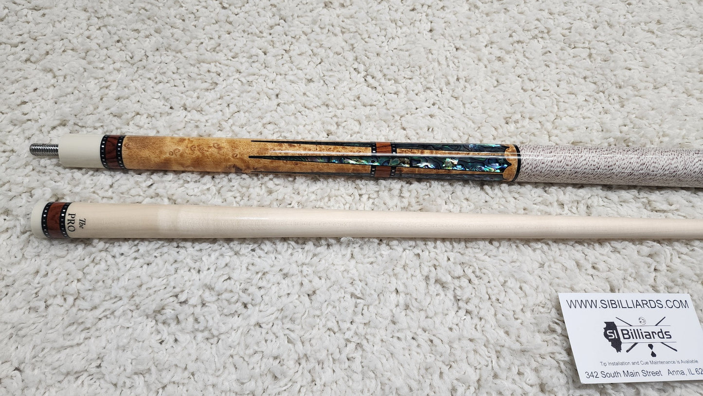 Meucci Mike Massey 5 Pool Cue with 29" The Pro Shaft & Free 1x1 Hard Case! New!