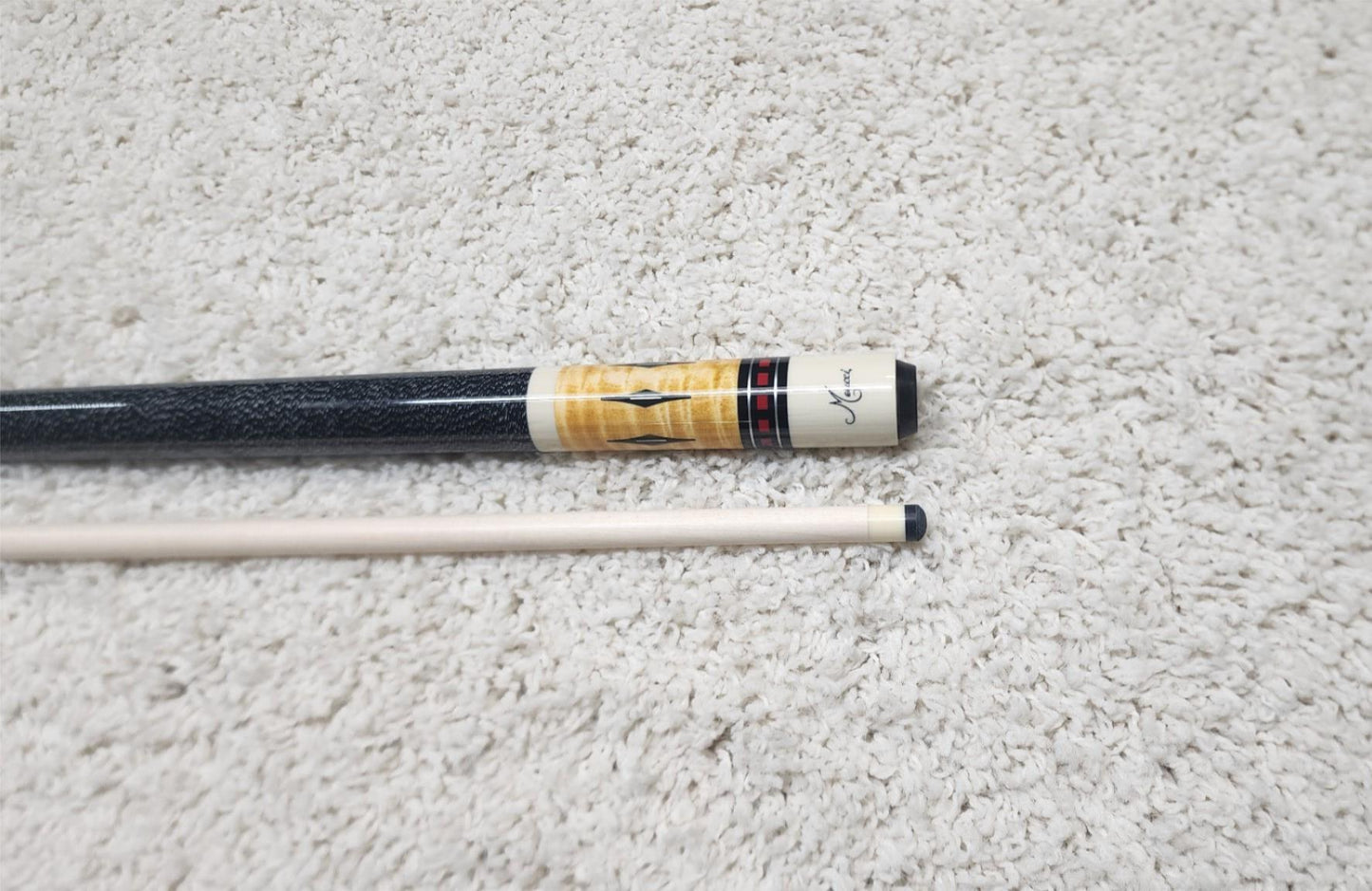 Meucci Mike Massey 3 Pool Cue with 29" The Pro Shaft & Free 1x1 Hard Case! New!
