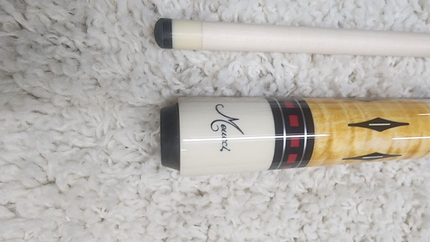 Meucci Mike Massey 3 Pool Cue with 29" The Pro Shaft & Free 1x1 Hard Case! New!