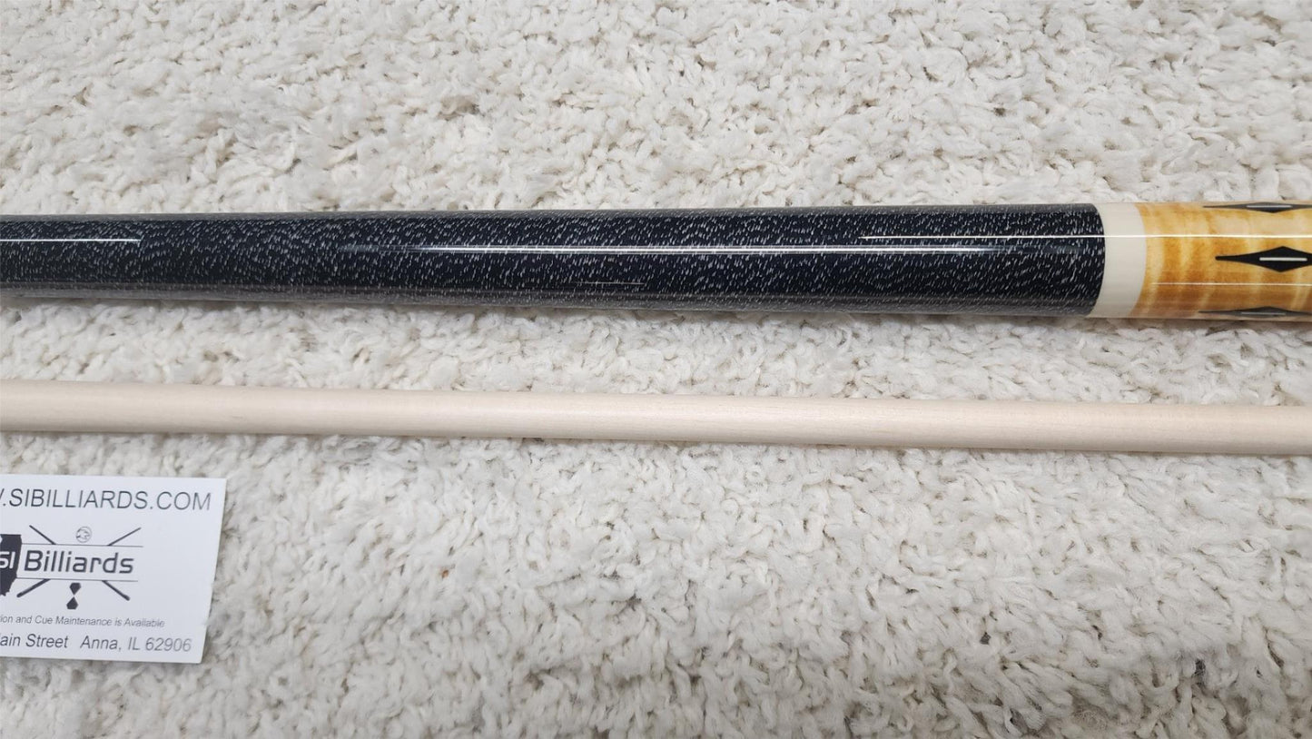Meucci Mike Massey 3 Pool Cue with 29" The Pro Shaft & Free 1x1 Hard Case! New!