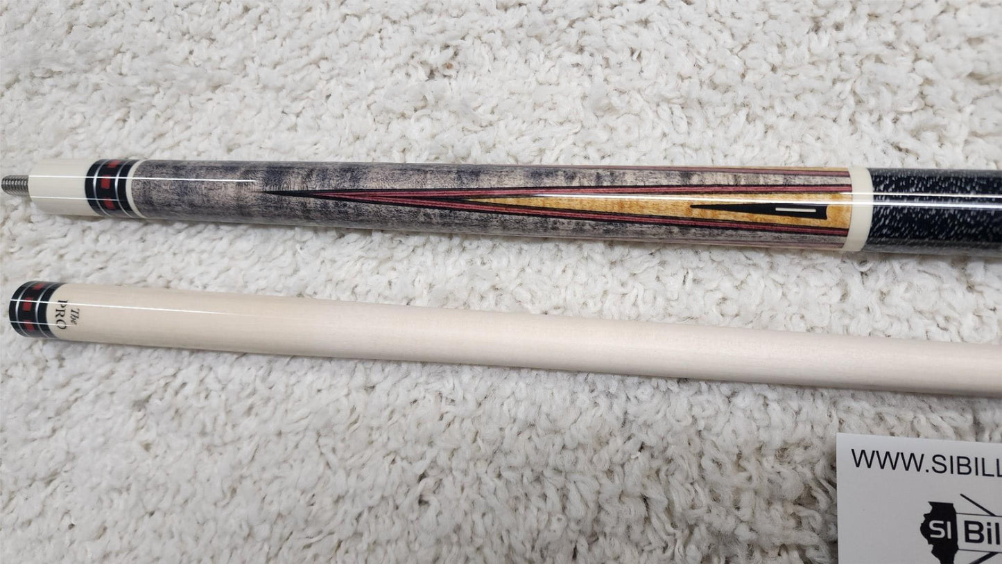 Meucci Mike Massey 3 Pool Cue with 29" The Pro Shaft & Free 1x1 Hard Case! New!