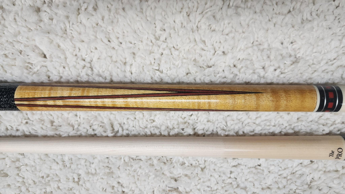 Meucci Mike Massey 2 Pool Cue with 29" The Pro Shaft & Free 1x1 Hard Case! New!