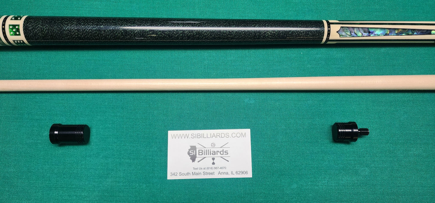 Meucci BMC Casino 8 Pool Cue, butt only, FREE HARD CASE (Spades)