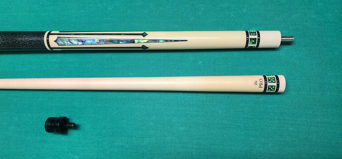 Meucci BMC Casino 8 Pool Cue, butt only, FREE HARD CASE (Spades)