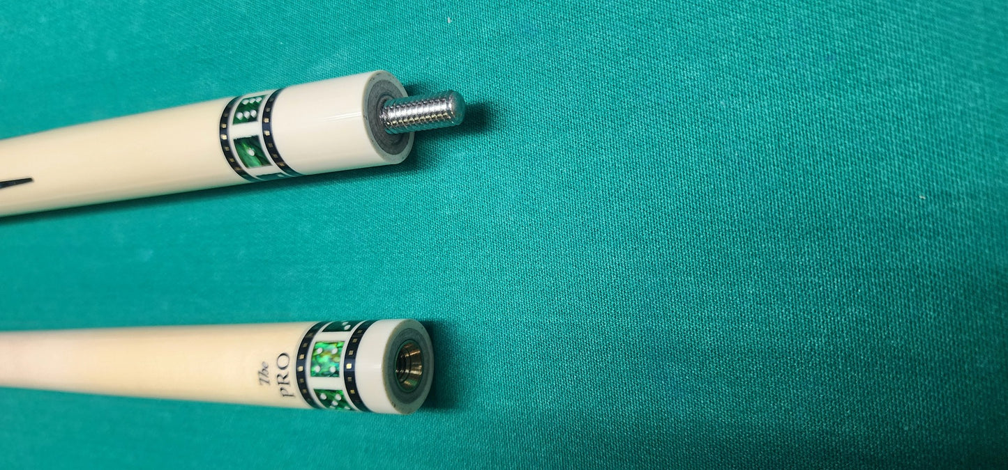 Meucci BMC Casino 8 Pool Cue, butt only, FREE HARD CASE (Spades)