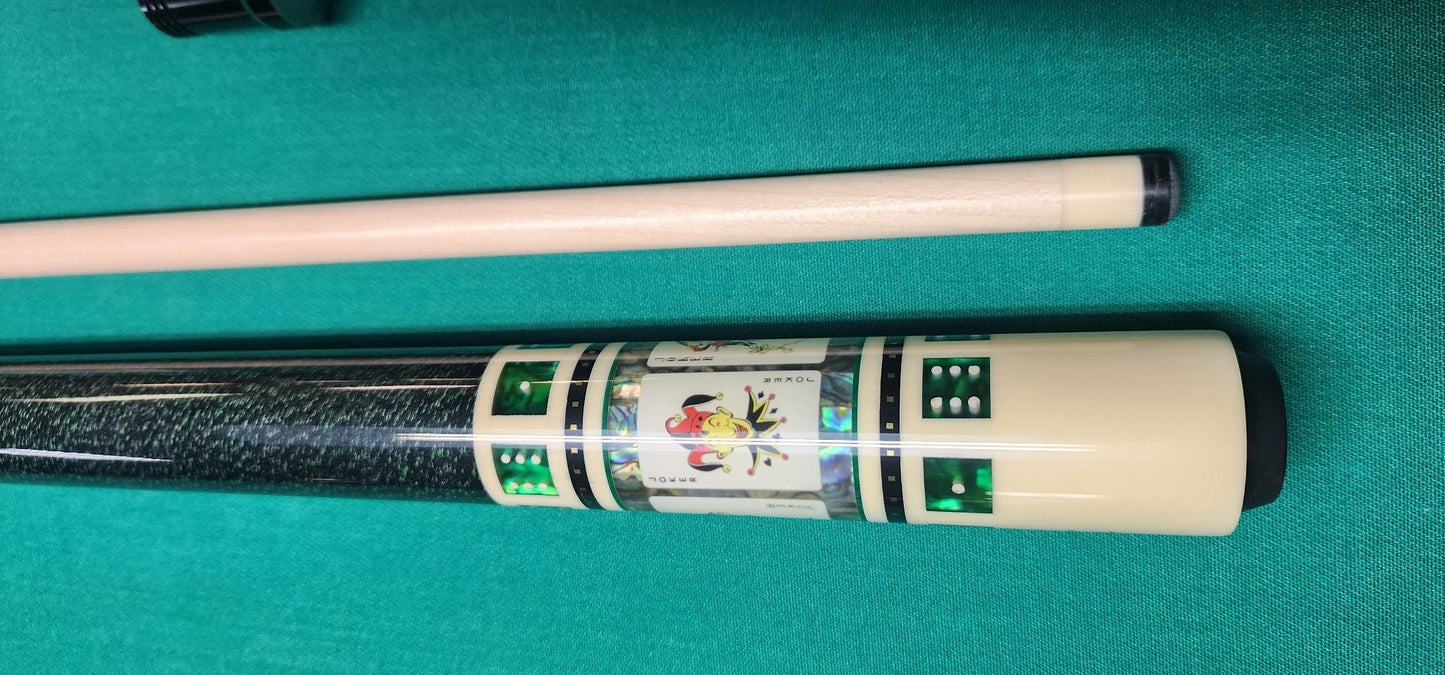 Meucci BMC Casino 8 Pool Cue, butt only, FREE HARD CASE (Spades)