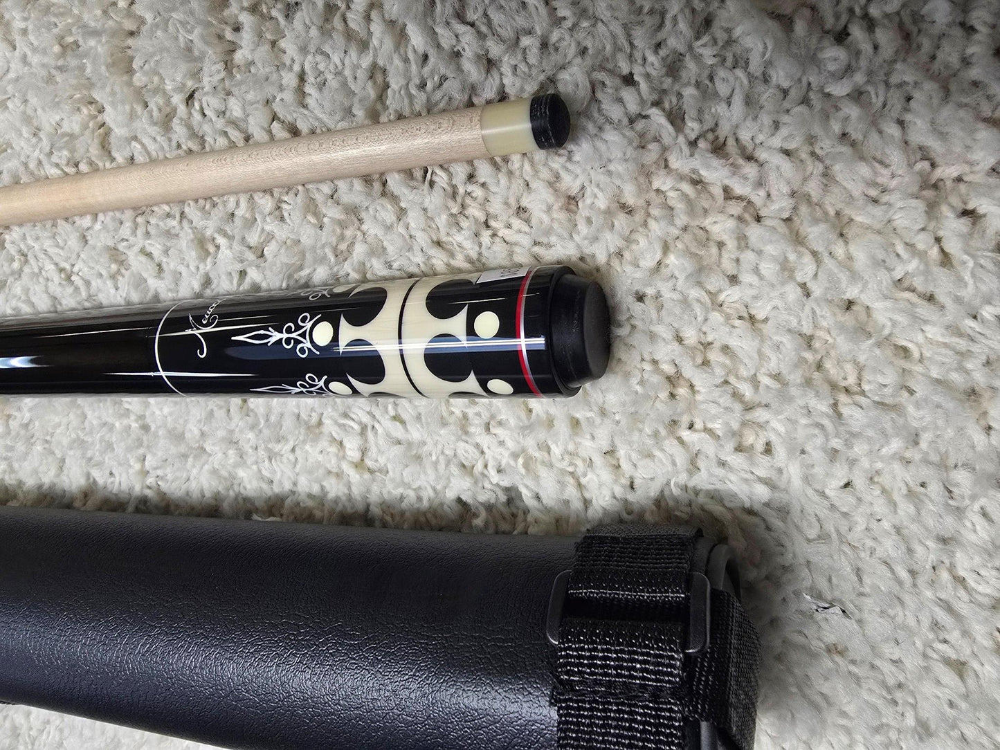 Meucci 21st Century 1 Pool Cue 19oz w/ 12.5mm Pro Shaft! Free Hard Case!