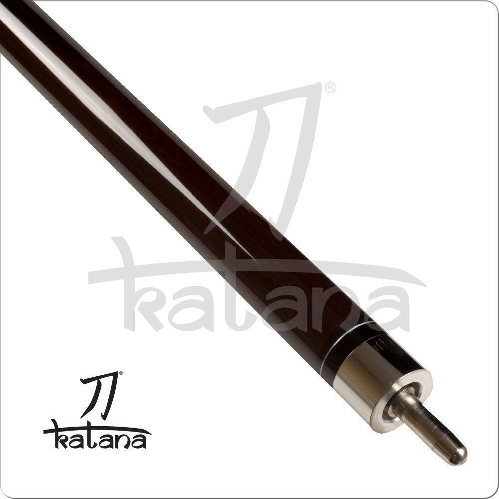 Katana KAT11 African Ebony Pool Cue 12.5mm Shaft Joint Protectors