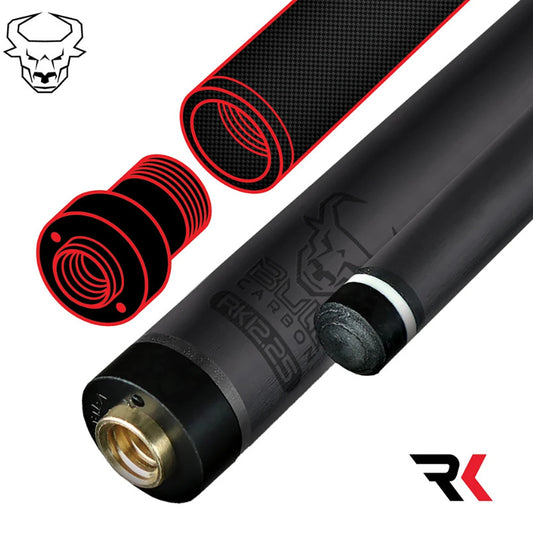 Bull Carbon RK Shaft 12.25mm Extreme Low Deflection Carbon Fiber Kamui