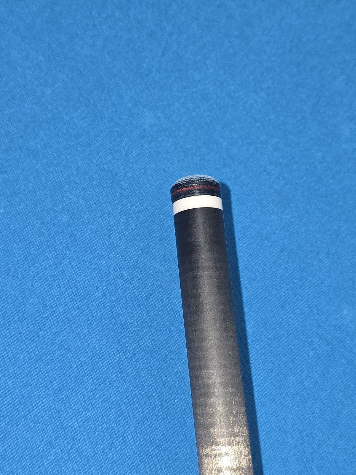 Michael Durbin Custom Pool Cue with 4 Shafts, Leather Wrap, Floating Points
