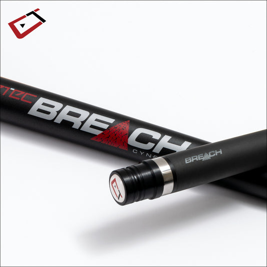 Cuetec Cynergy Breach Break Cue 12.75mm Carbon Fiber Shaft Power Cue