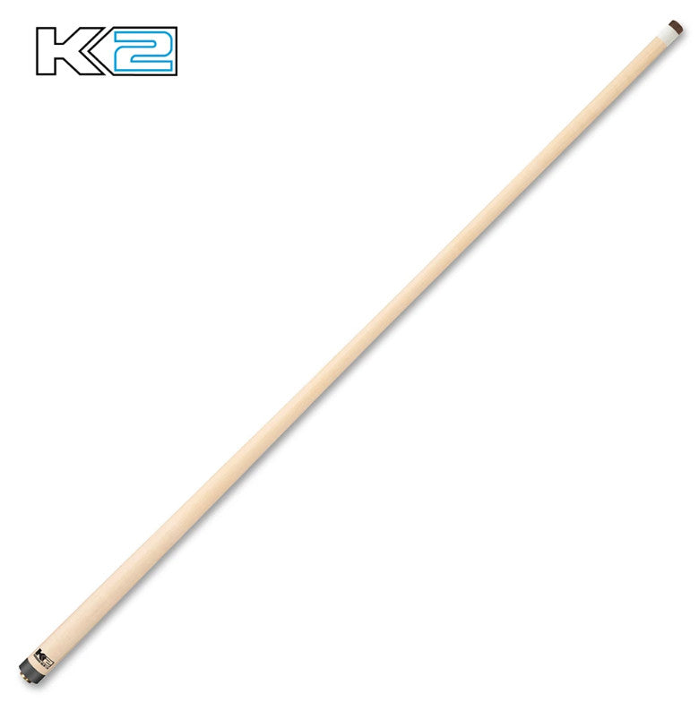 K2 Pool Cue KL191 Matte Black and White Floating Design W/ K2 LD 12.5MM Shaft!