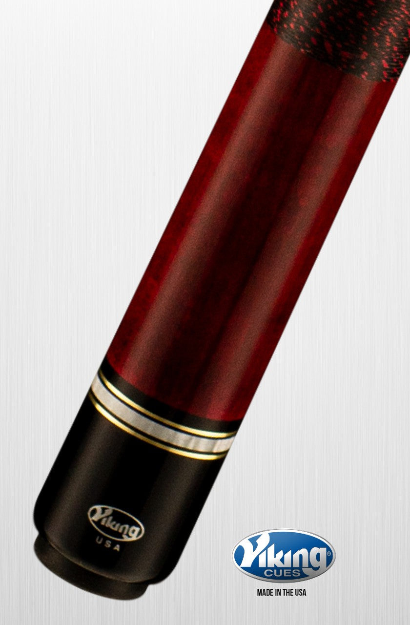 Viking Storm ST0412 Pool Cue with ViKORE Performance Shaft, Linen Wrap