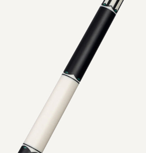 Lucasi LUX 67 Pool Cue 19oz 11.75mm Radial Shaft Malachite Inlays