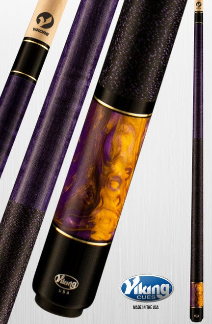 Viking Cues Bedlam BE0106 Linen Wrap with Vikore Performance Shaft Free Shipping