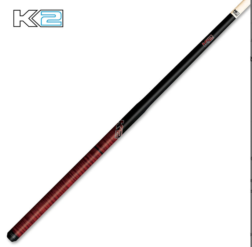 K2 KLJB2RD 6-N-1 Jump Break Red Curly Design - Fast Shipping - Performance Cue