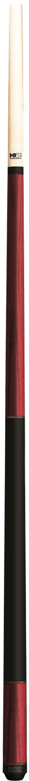 K2 KL119 Pool Cue Red Exotic Wood 12.5mm Low Deflection Shaft Billiards