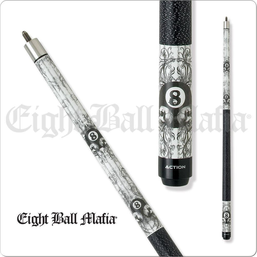 Eight Ball Mafia EBM03 Billiard Pool Cue Stick 20oz Free Shipping!!