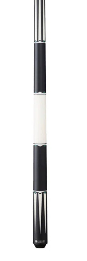 Lucasi LUX 67 Pool Cue 19oz 11.75mm Radial Shaft Malachite Inlays