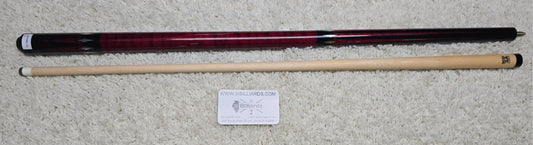 Koda KD46RD Pool Cue. Red with Black and Silver Graphic 12.5mm Shaft!