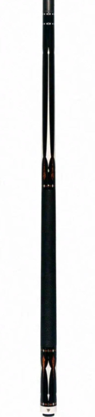 Triple 60 Carnivale CN2 Billiards Cue, Ebony Amboyna Burl Inlays