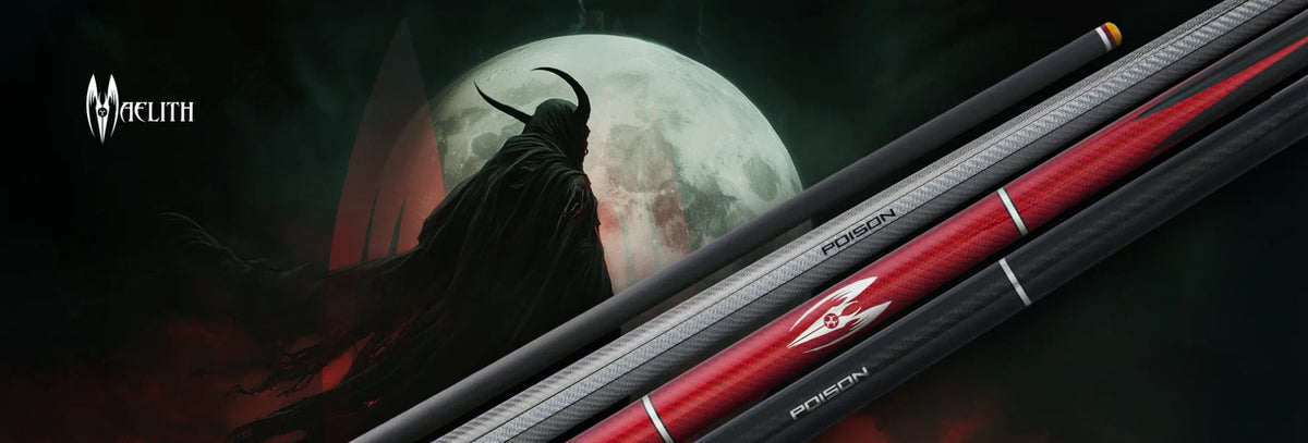 Poison by Predator Maelith Series, Dark Grey, Venom Carbon Shaft, 12.4mm Tip