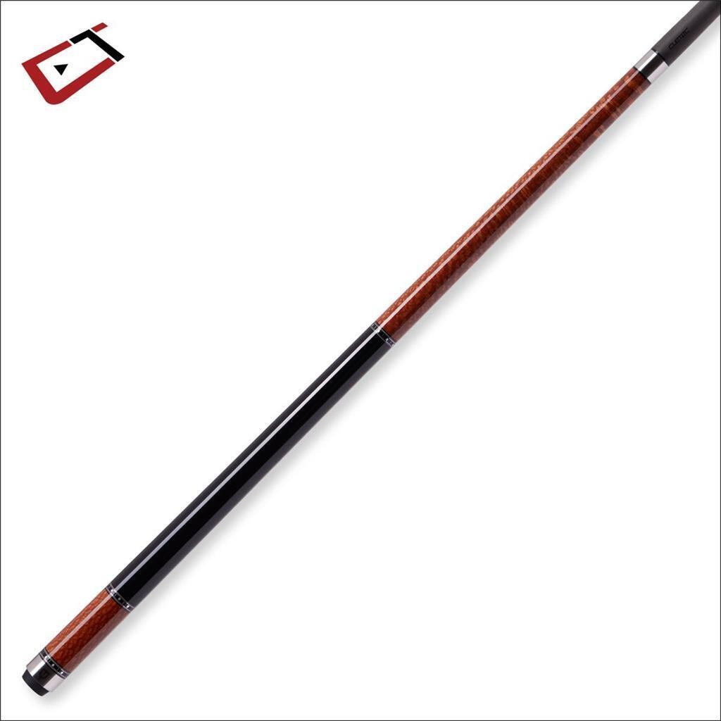 Cuetec Cynergy Truewood Leopard II Pool Cue with 11.8mm Carbon Shaft No Wrap