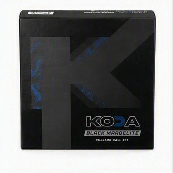 Koda KBBM Black Marble Lite Billiard Ball Set – Lifetime Guarantee For Home Use