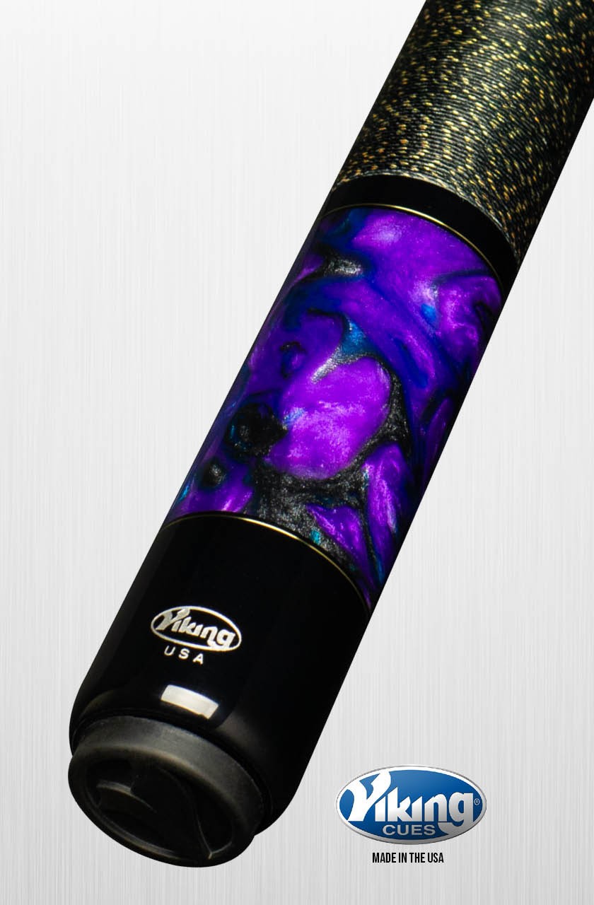 Viking Cues Bedlam BE0307 Linen Wrap with Vikore Performance Shaft Free Shipping