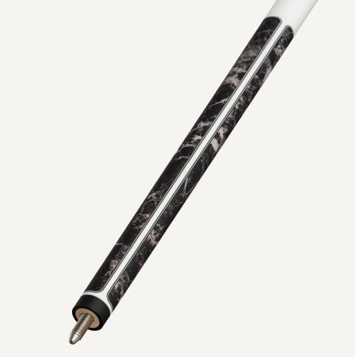 Players G4145 Brown Marble with Matte White Wrapless Cue! Free Shipping!