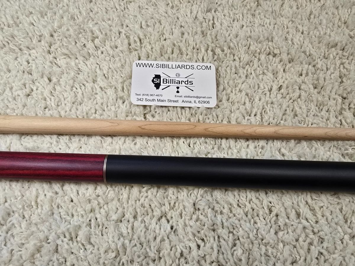 K2 KL119 Pool Cue Red Exotic Wood 12.5mm Low Deflection Shaft Billiards