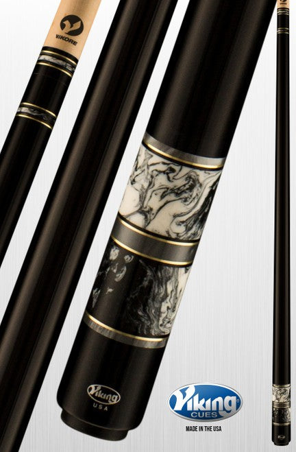 Viking Cues Defender DF0102 Pool Cue, No Wrap, ViKORE Shaft, Lifetime Warranty