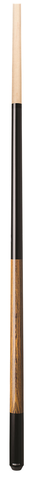 Koda KD20 Pool Cue 19 oz Black Palm Wood Wrap Maple Shaft Billiards Cue