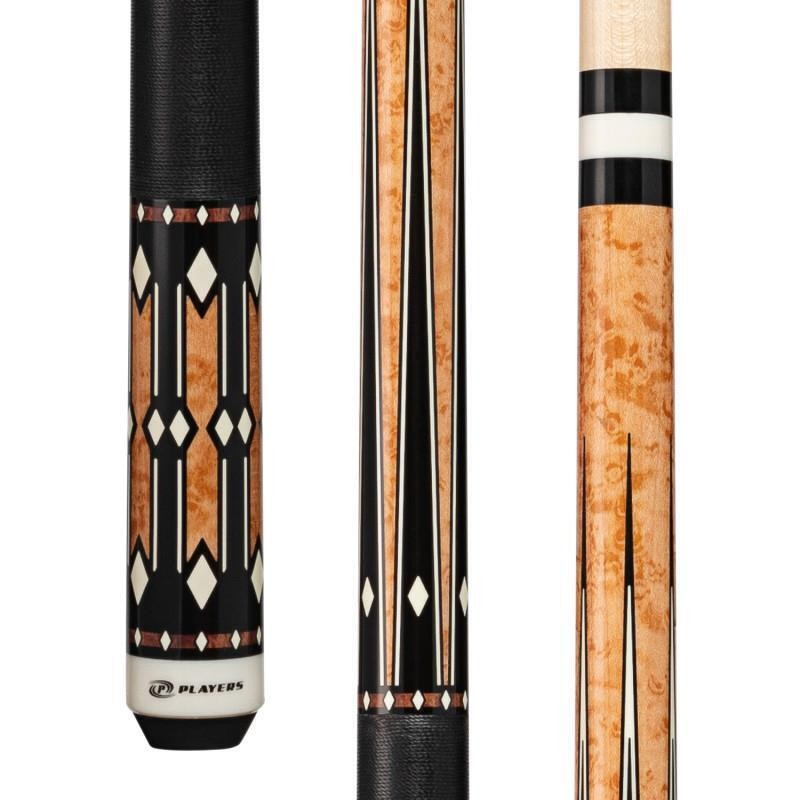 Players G-4142 Pool Cue, 15-Inch Taper, Le Pro Tip, Brand New Cue