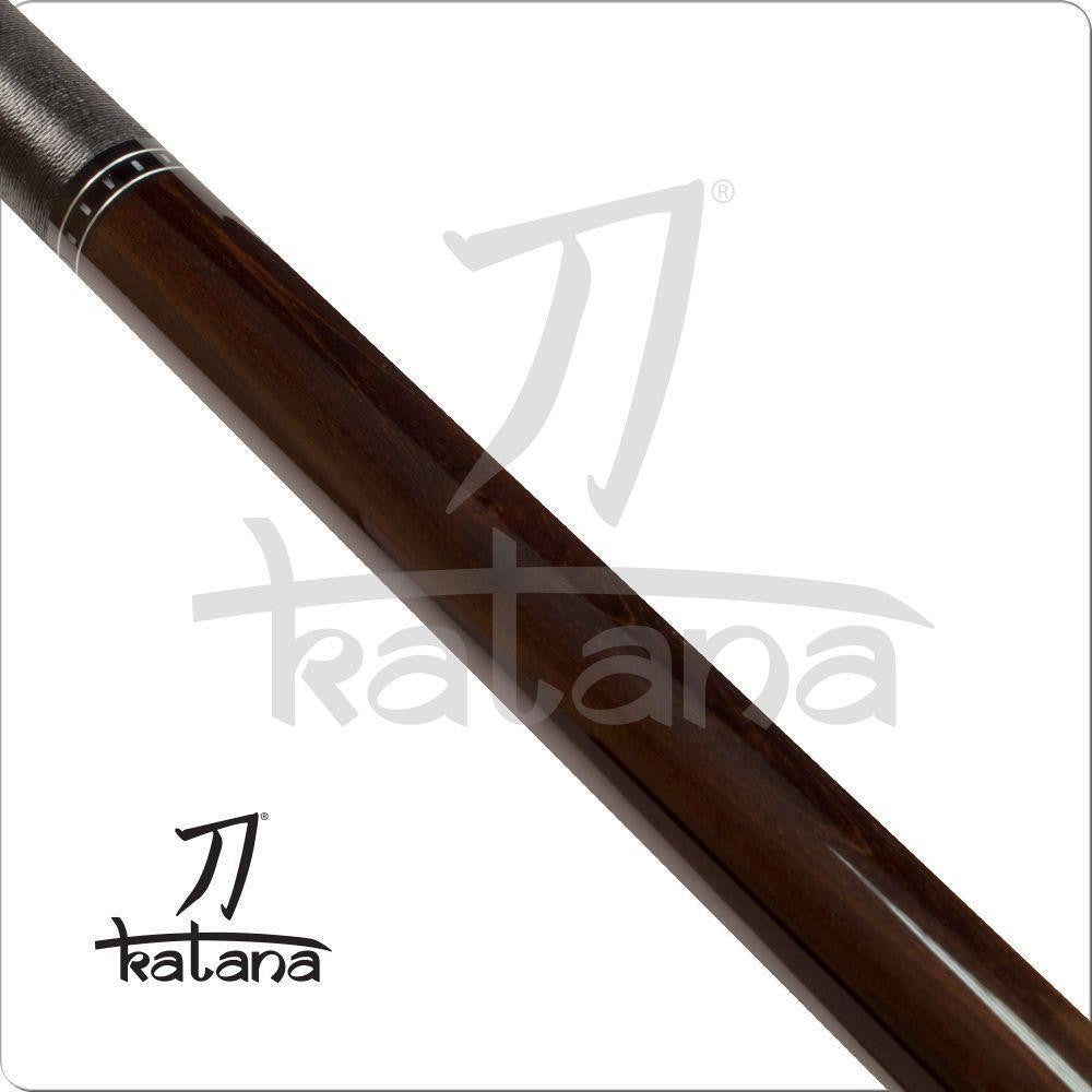 Katana KAT11 African Ebony Pool Cue 12.5mm Shaft Joint Protectors