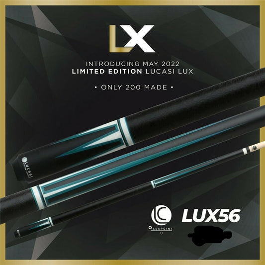 LUCASI LUX 56 Pool Cue! Brand New! Authorized Dealer! FREE SHIPPING!!!!!