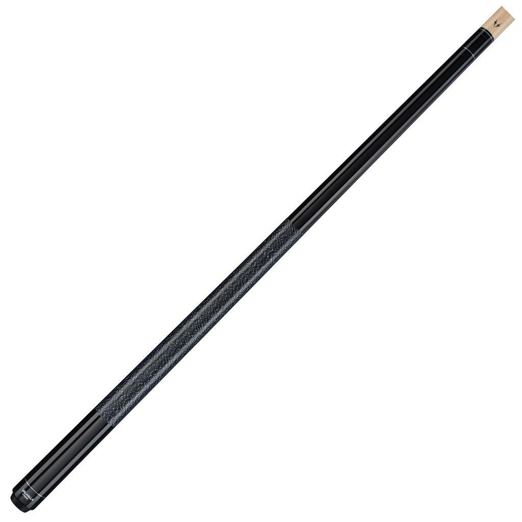 Viking Valhalla VA111 Hard Rock Maple Linen Wrap Pool/Billiard Cue - Black