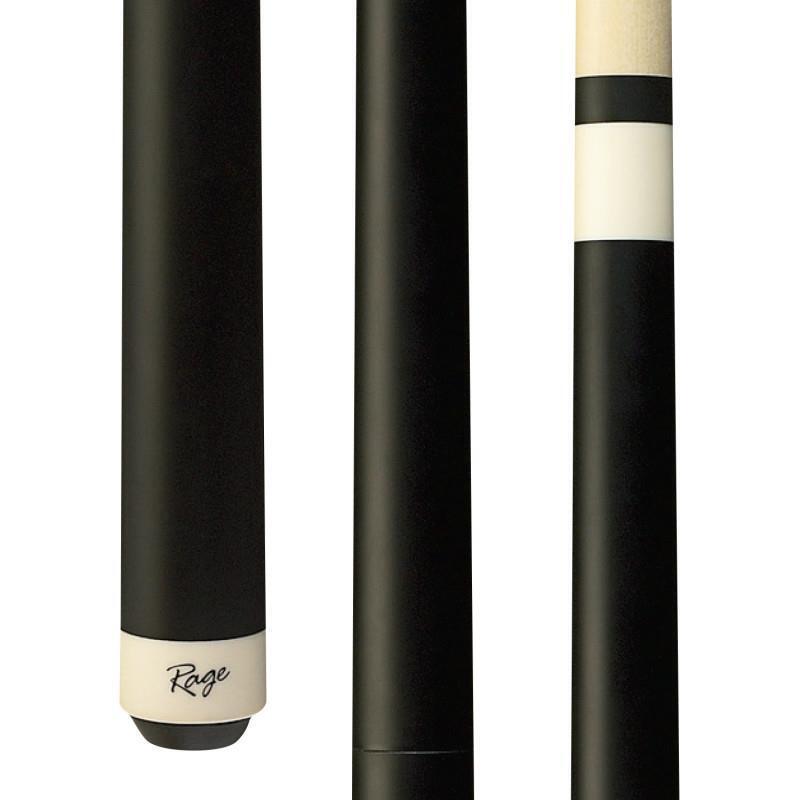 New Rage - RGJBHH Heavy Hitter BLACK Break/Jump 25oz cue - 14mm Shaft