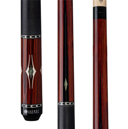 Lucasi LUX 62 Custom Cue Uniloc 11.75MM LTD New, Fast Shipping!